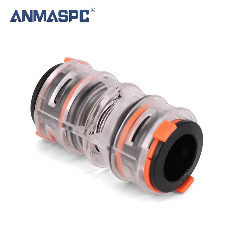 Penyesuai Gentian Optik Penyambung Lurus Microduct Bulat